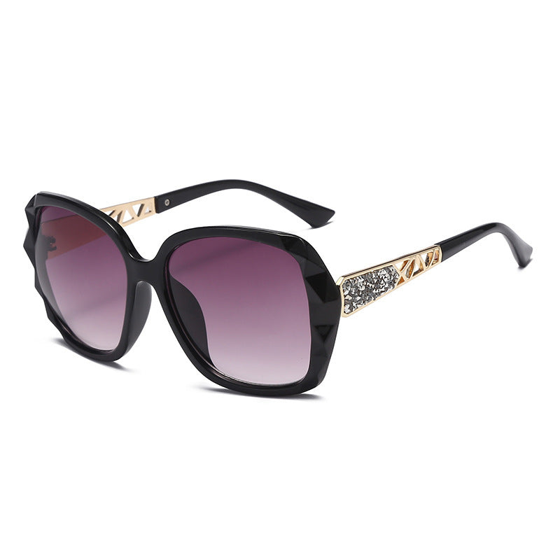 Glamour Diamond-Accented Polarized Sunglasses