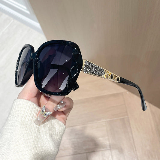 Glamour Diamond-Accented Polarized Sunglasses