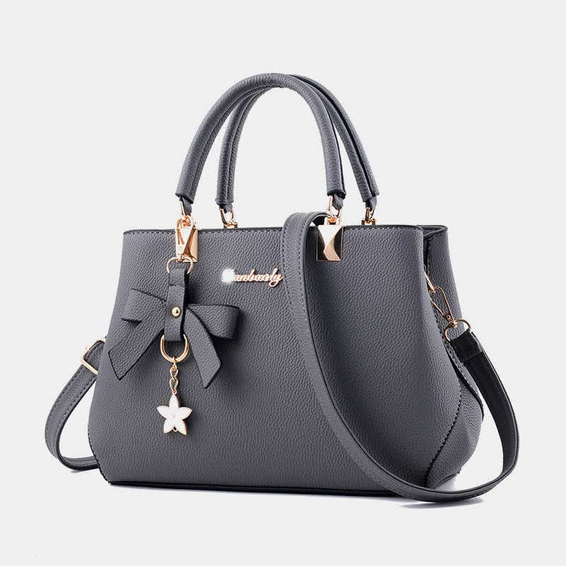 Top-Handle Satchel Handbag Purses with Crossbody Strap