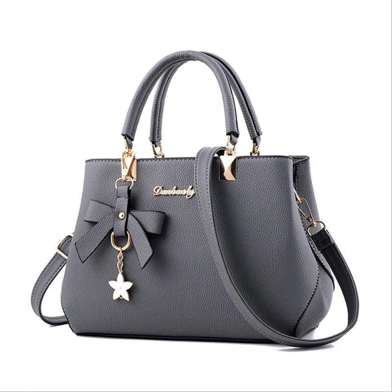 Top-Handle Satchel Handbag Purses with Crossbody Strap